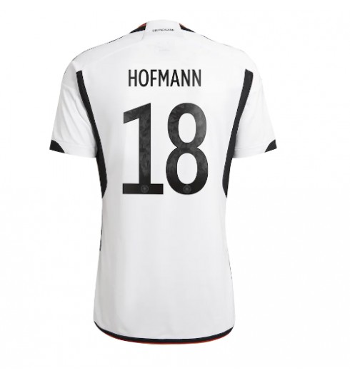 Německo Jonas Hofmann #18 Domácí Dres MS 2022 Krátký Rukáv